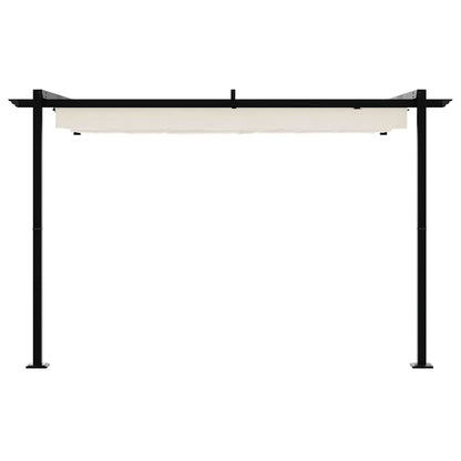 vidaXL Gazebo 300 x 300 x 200 cm Cream Polyester