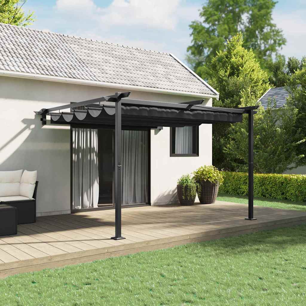vidaXL Gazebo 300 x 300 x 200 cm Anthracite Polyester