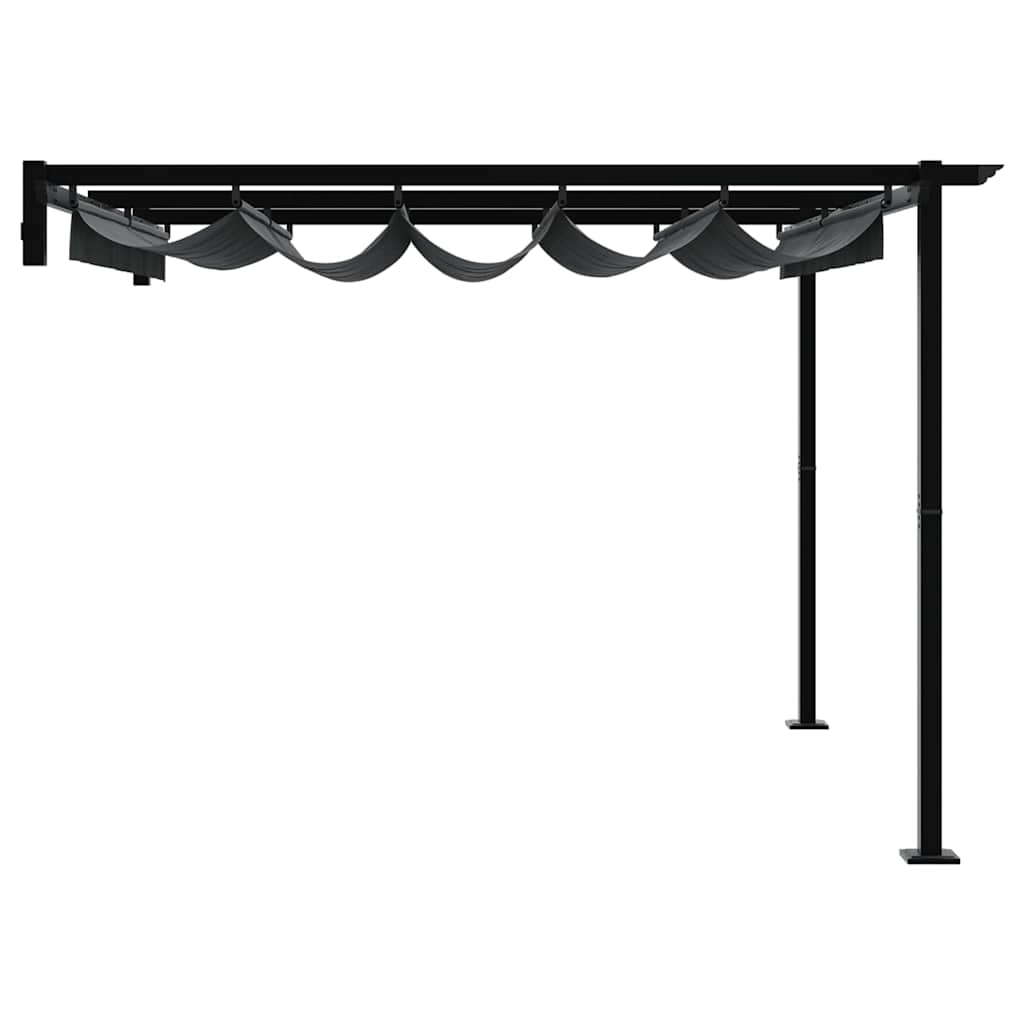 vidaXL Gazebo 300 x 300 x 200 cm Anthracite Polyester
