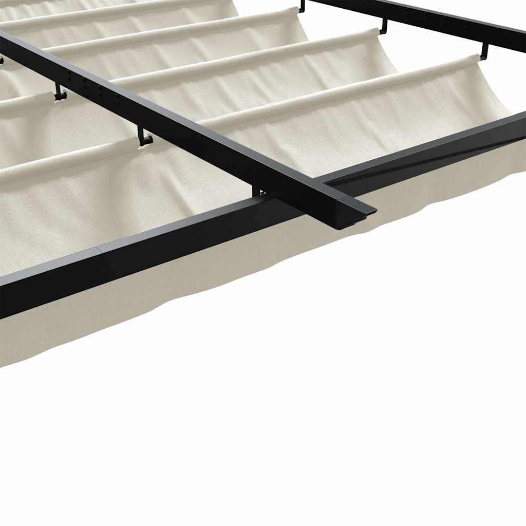 vidaXL Gazebo 400 x 300 x 200 cm Cream Polyester