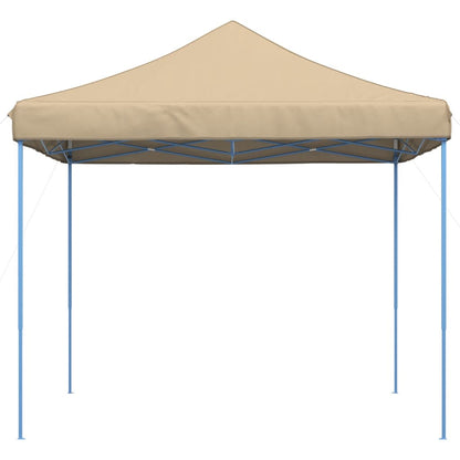 vidaXL Foldable Party Tent Pop-Up Beige 292x292x315 cm