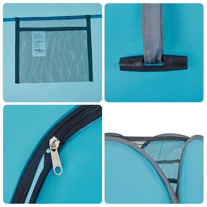 vidaXL Privacy Tent Blue Pop-up Waterproof