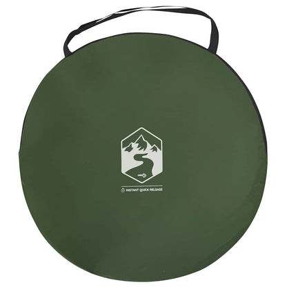 vidaXL Privacy Tent Green Pop-up Waterproof - 36067