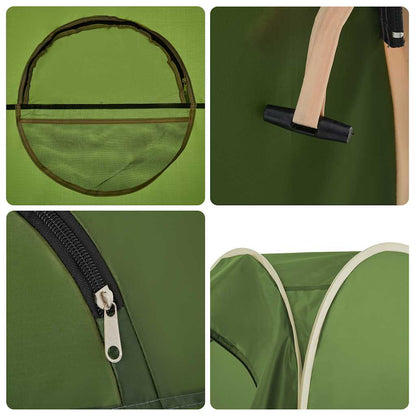 vidaXL Privacy Tent Green Pop-up Waterproof - 36067