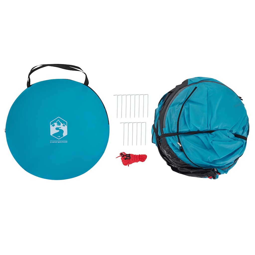 vidaXL Privacy Tent Blue Pop-up Waterproof - 36072