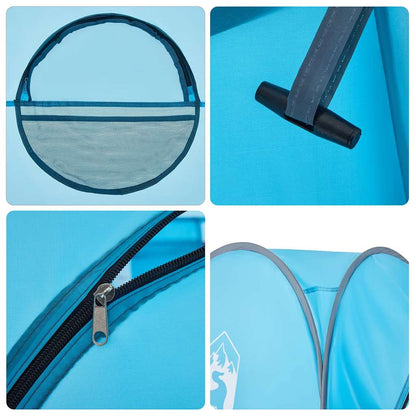 vidaXL Privacy Tent Blue Pop-up Waterproof - 36072
