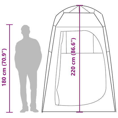 vidaXL Privacy Tent Blue Quick Release Waterproof