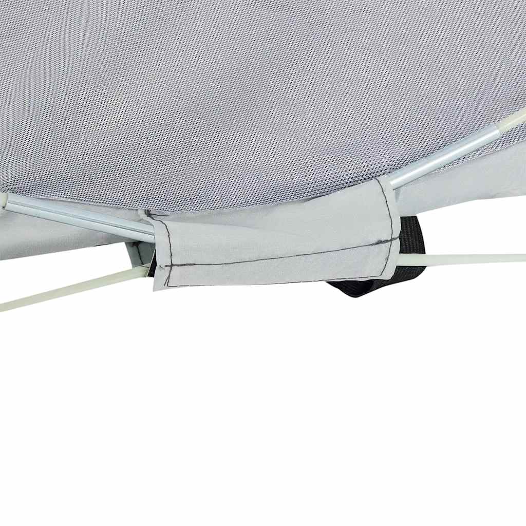 vidaXL Beach Tent Grey Pop-up Waterproof