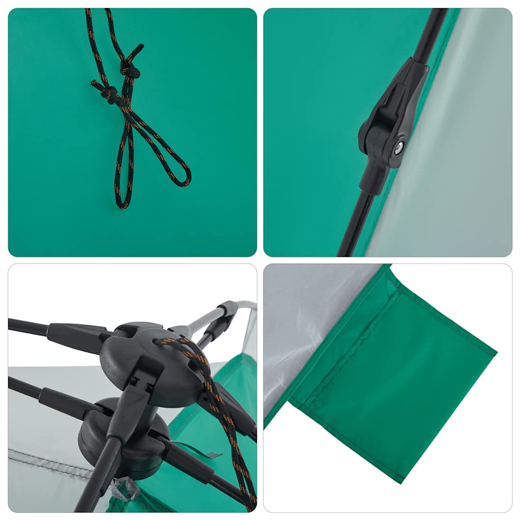 vidaXL Beach Tent Sea Green Quick Release Waterproof