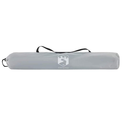 vidaXL Beach Tent Grey Quick Release Waterproof