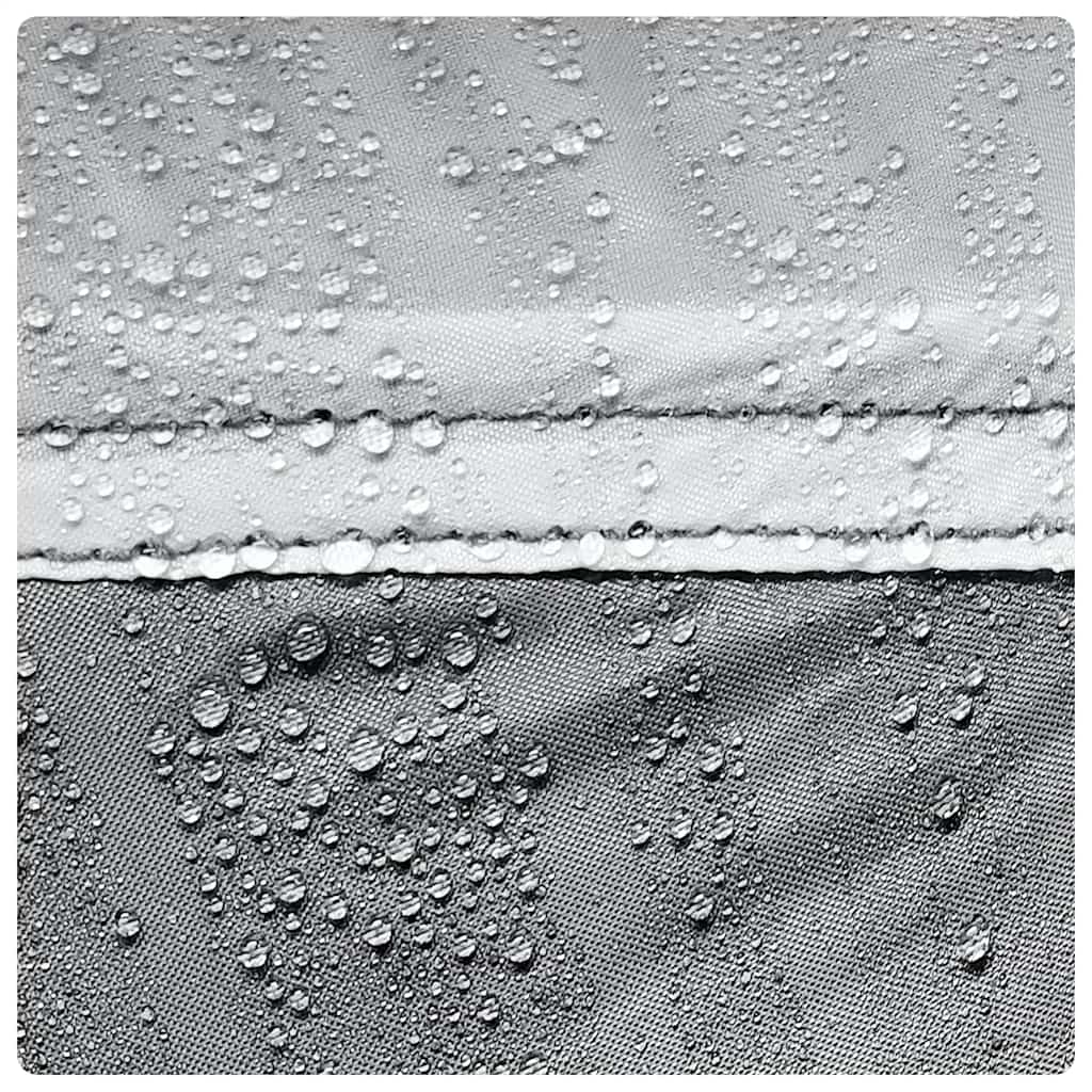 vidaXL Beach Tent Grey Quick Release Waterproof