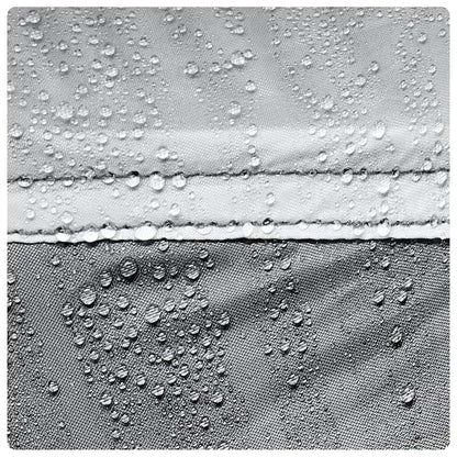 vidaXL Beach Tent Grey Quick Release Waterproof