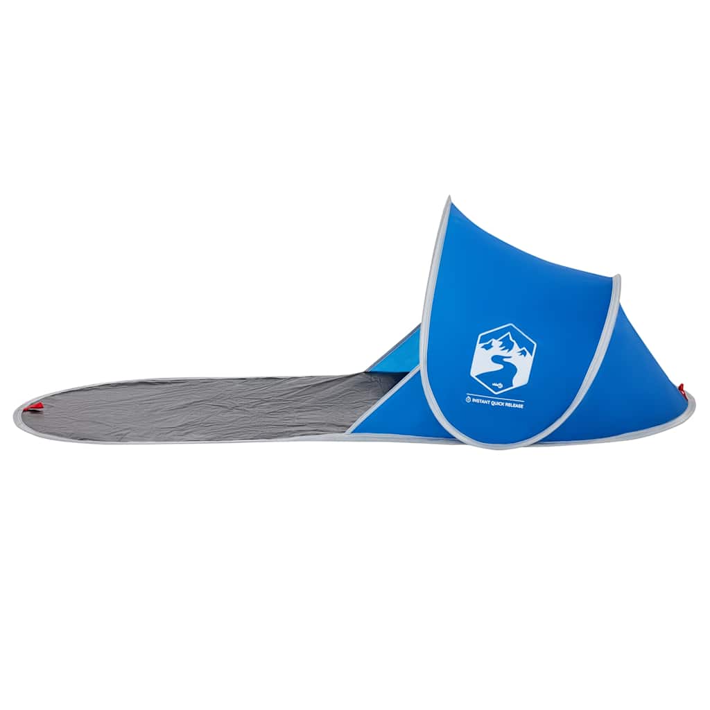 vidaXL Beach Tent Azure Blue Pop-up Waterproof - 36141