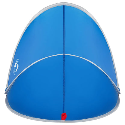 vidaXL Beach Tent Azure Blue Pop-up Waterproof - 36141