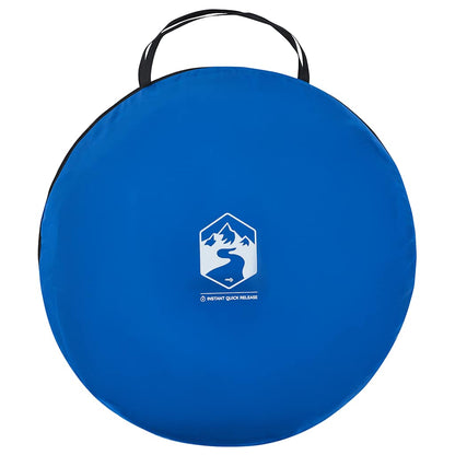 vidaXL Beach Tent Azure Blue Pop-up Waterproof - 36141