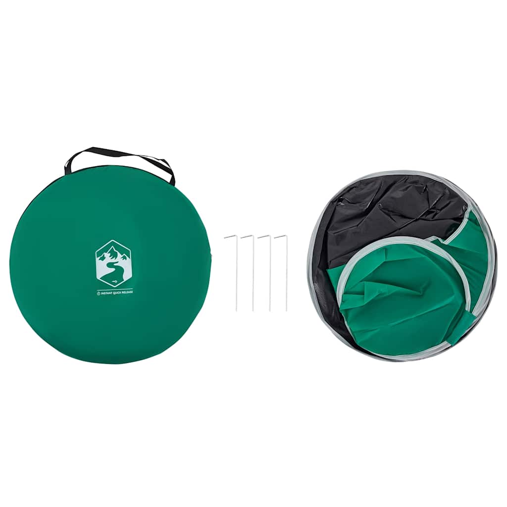 vidaXL Beach Tent Sea Green Pop-up Waterproof - 36142