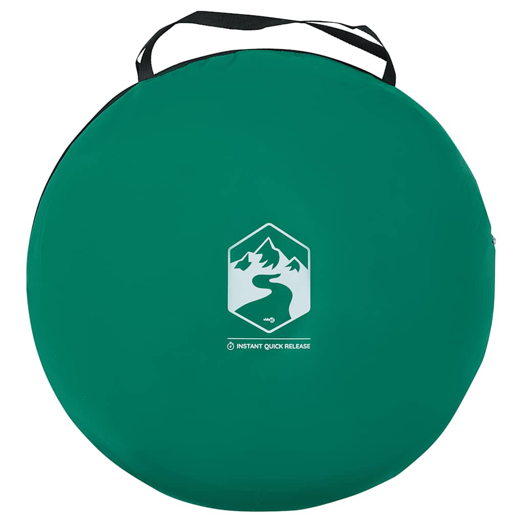 vidaXL Beach Tent Sea Green Pop-up Waterproof - 36142