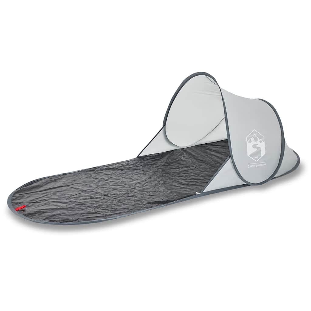 vidaXL Beach Tent Grey Pop-up Waterproof - 36146