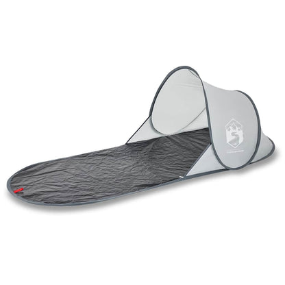 vidaXL Beach Tent Grey Pop-up Waterproof - 36146