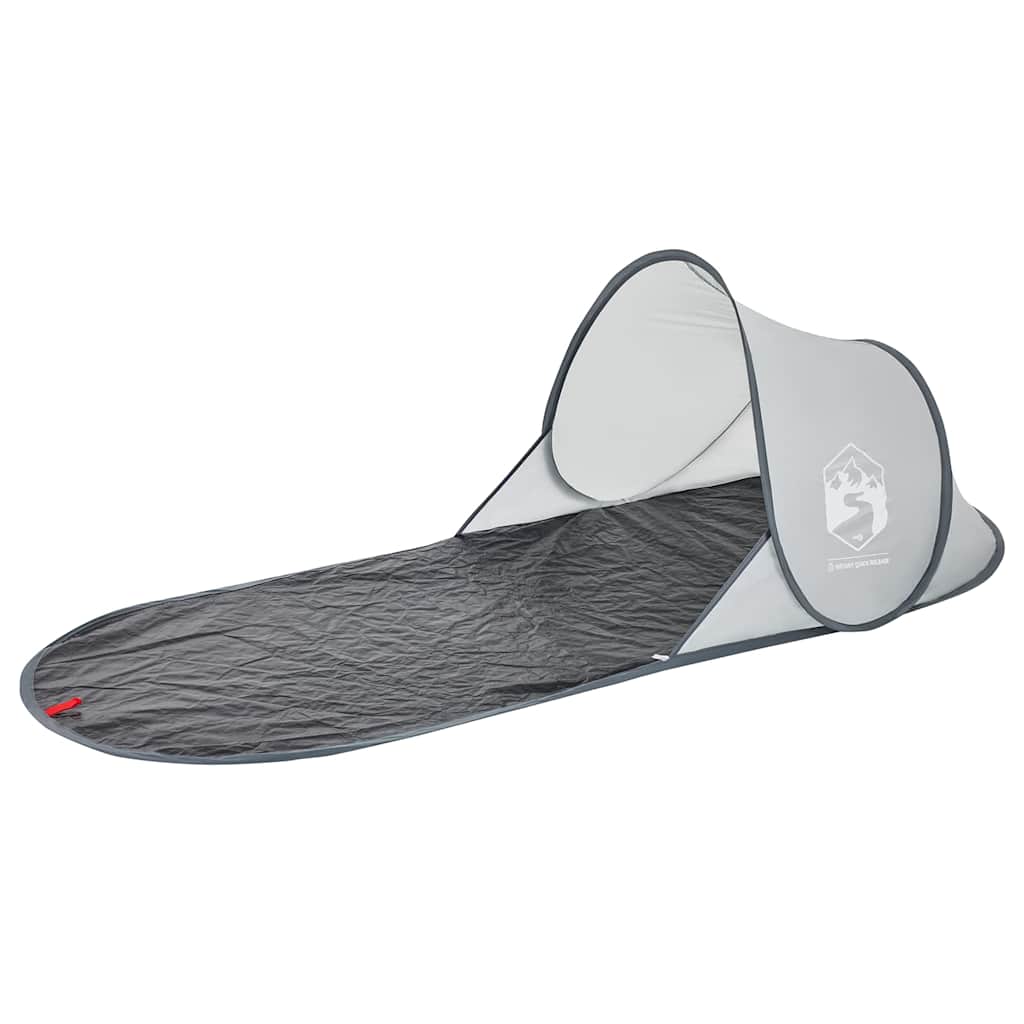 vidaXL Beach Tent Grey Pop-up Waterproof - 36146
