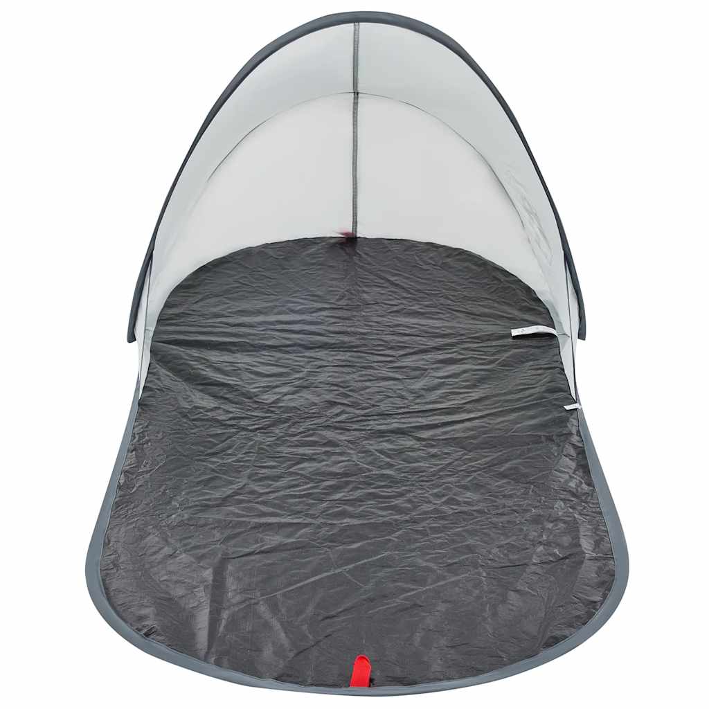 vidaXL Beach Tent Grey Pop-up Waterproof - 36146
