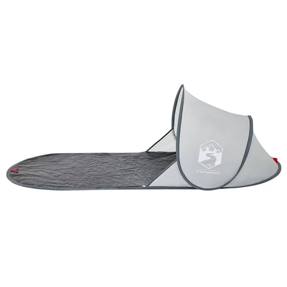 vidaXL Beach Tent Grey Pop-up Waterproof - 36146