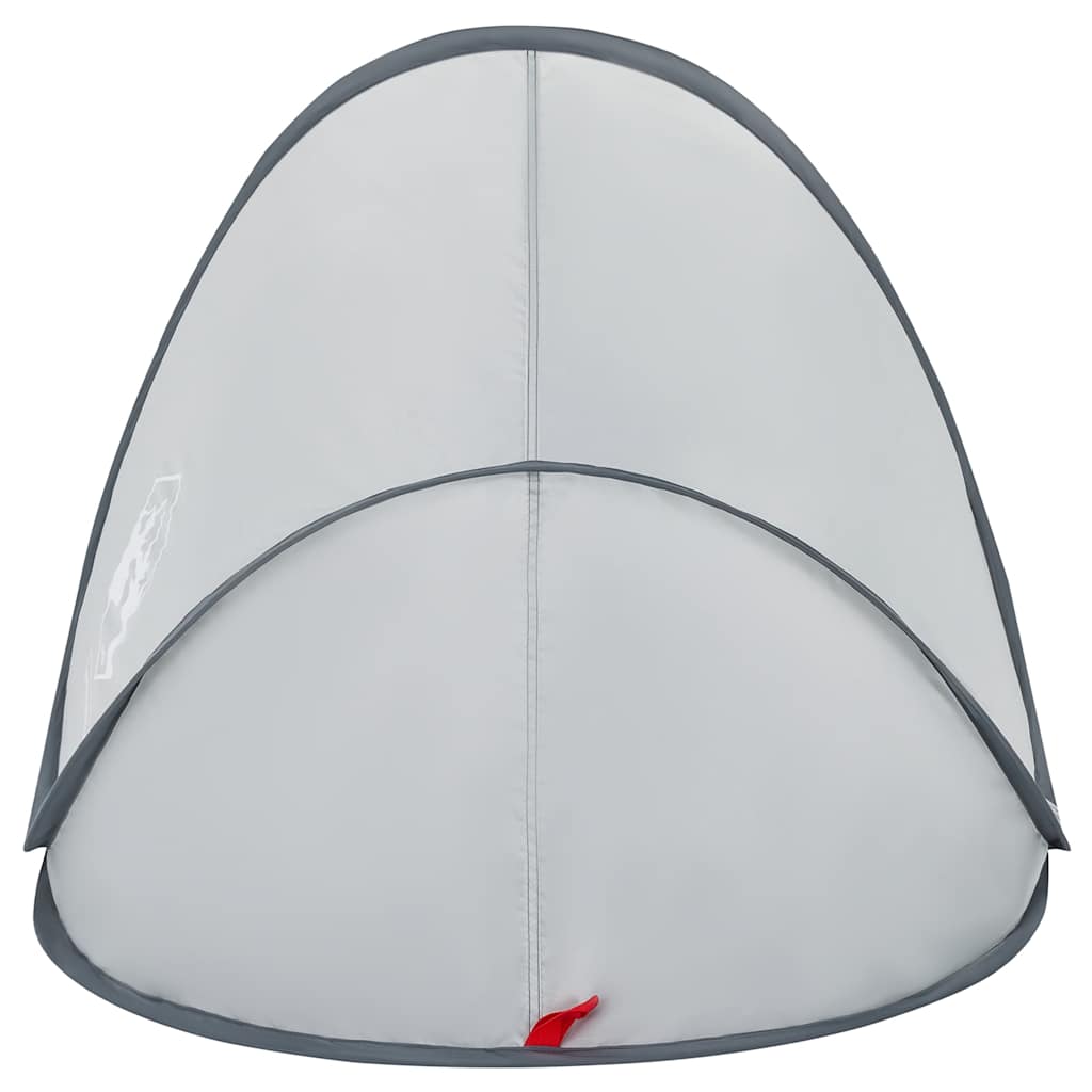 vidaXL Beach Tent Grey Pop-up Waterproof - 36146