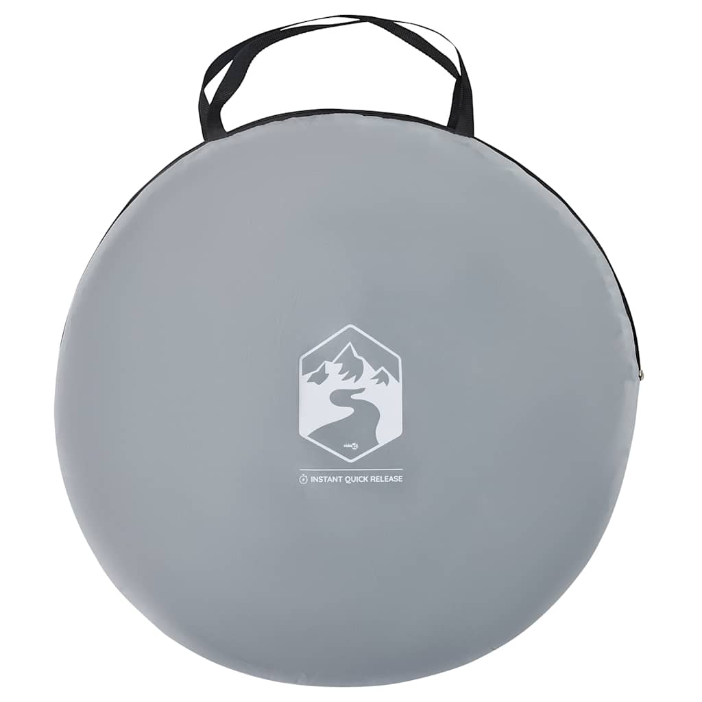 vidaXL Beach Tent Grey Pop-up Waterproof - 36146