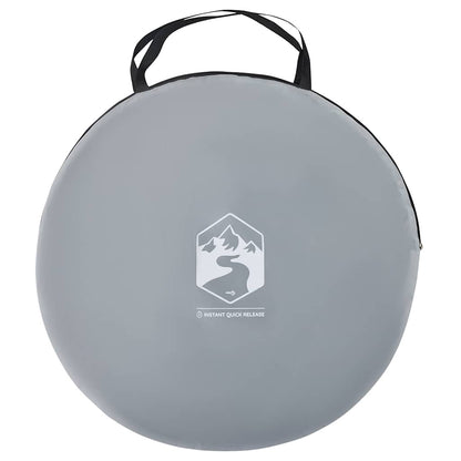 vidaXL Beach Tent Grey Pop-up Waterproof - 36146