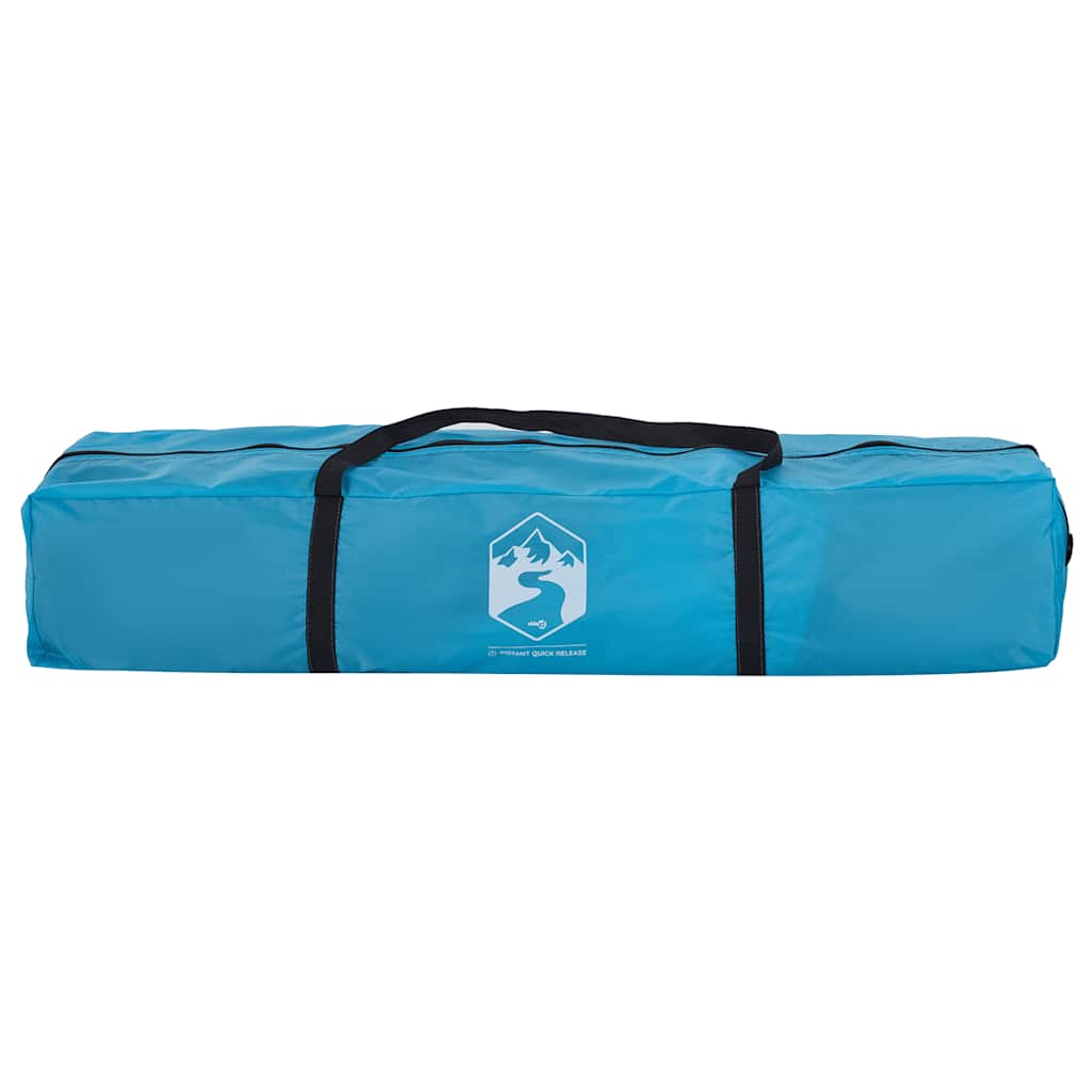 vidaXL Camping Tent Dome 4-Person Blue Quick Release - 36281