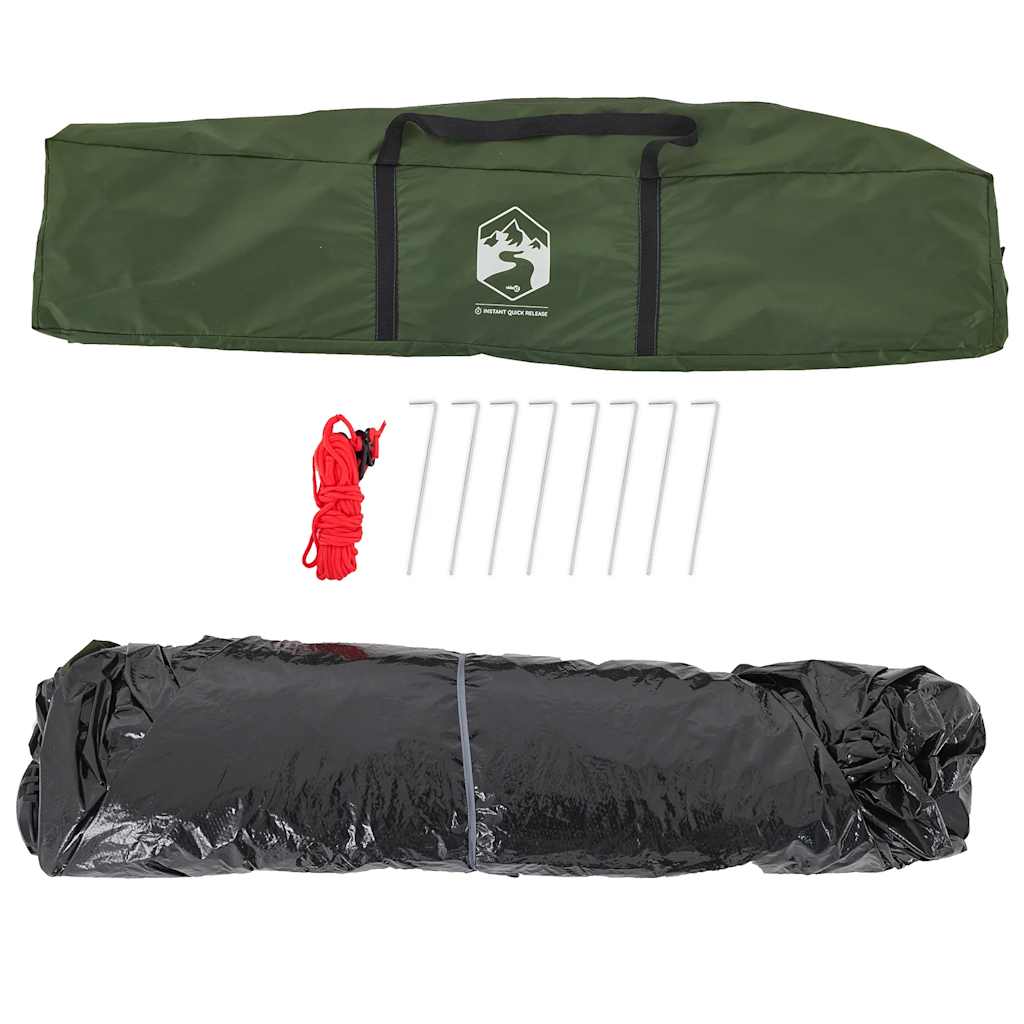 vidaXL Camping Tent Dome 5-Person Green Quick Release - 36296