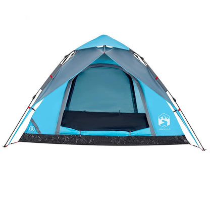 vidaXL Camping Tent Dome 5-Person Blue Quick Release - 36300