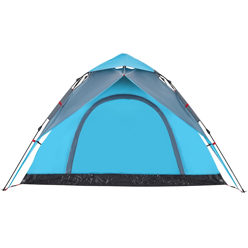 vidaXL Camping Tent Dome 5-Person Blue Quick Release - 36300