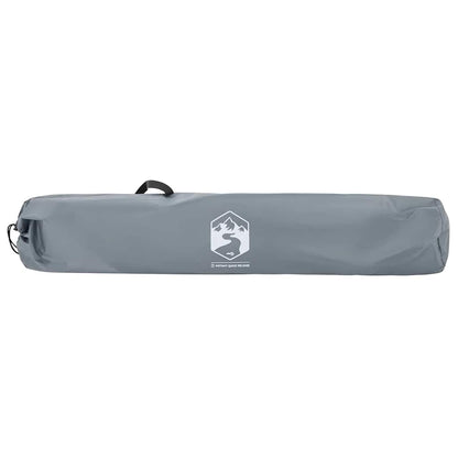 vidaXL Camping Tent Dome 3-Person Grey and Orange Quick Release - 36339