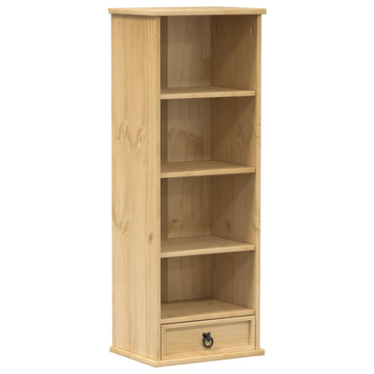 vidaXL CD Cabinet Corona 40x30x110 cm Solid Wood Pine - Brown