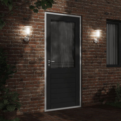 vidaXL Outdoor Wall Light Silver Stainless Steel - 11590