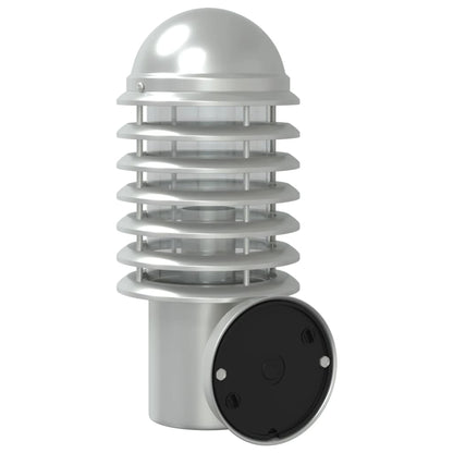 vidaXL Outdoor Wall Light Silver Stainless Steel - 11626