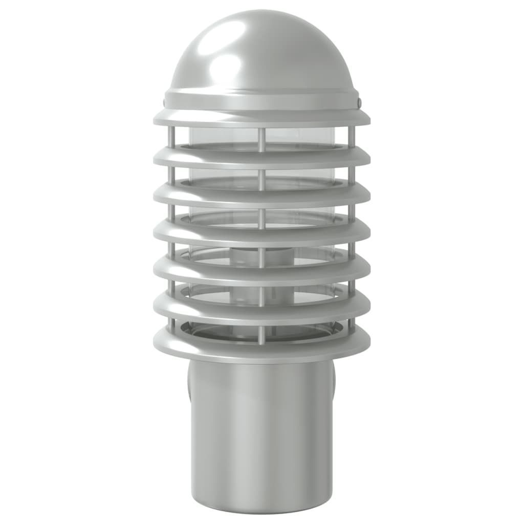 vidaXL Outdoor Wall Lights 2pcs Silver Stainless Steel - 11673
