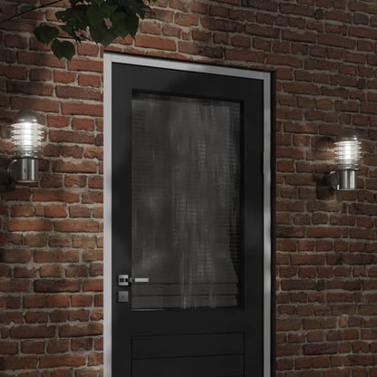 vidaXL Outdoor Wall Lights 2pcs Silver Stainless Steel - 11673