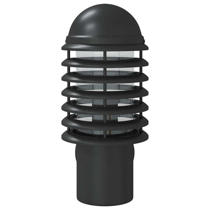 vidaXL Outdoor Wall Lights 2pcs Black Stainless Steel - 11655