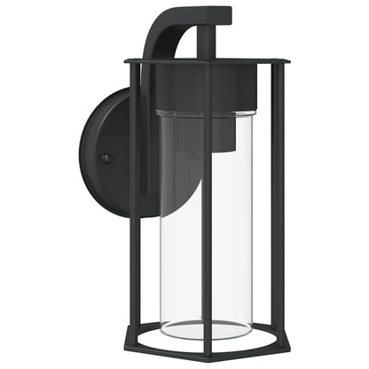 vidaXL Outdoor Wall Light Black Stainless Steel - 11644