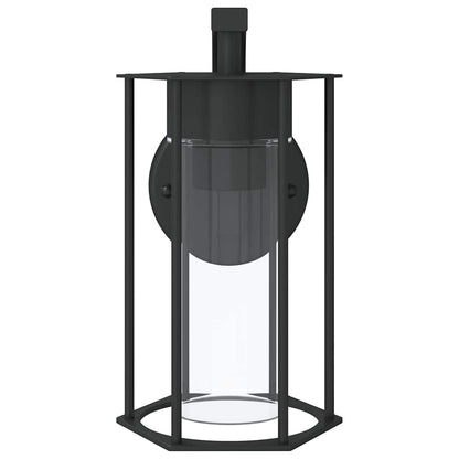 vidaXL Outdoor Wall Light Black Stainless Steel - 11644