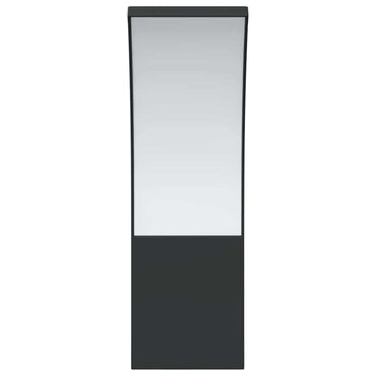 vidaXL Outdoor LED Wall Lights 2pcs Black Die-cast Aluminium - 11682