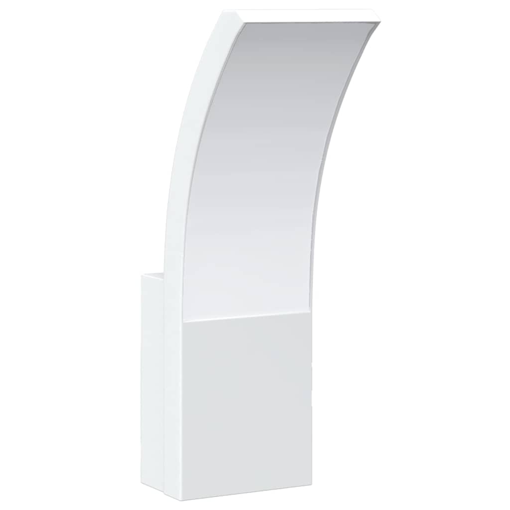 vidaXL Outdoor LED Wall Light White Die-cast Aluminium - 11719
