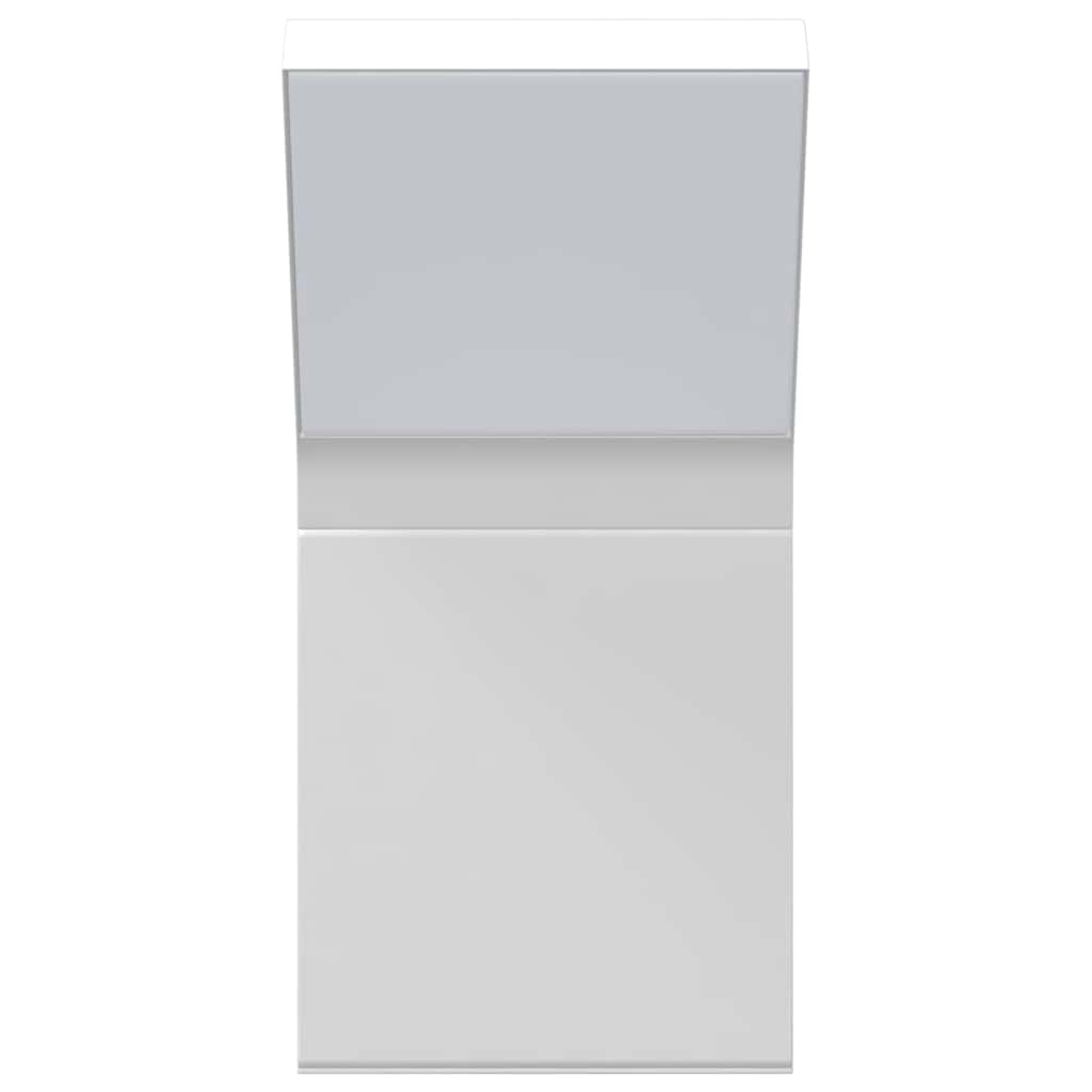 vidaXL Outdoor LED Wall Light White Die-cast Aluminium