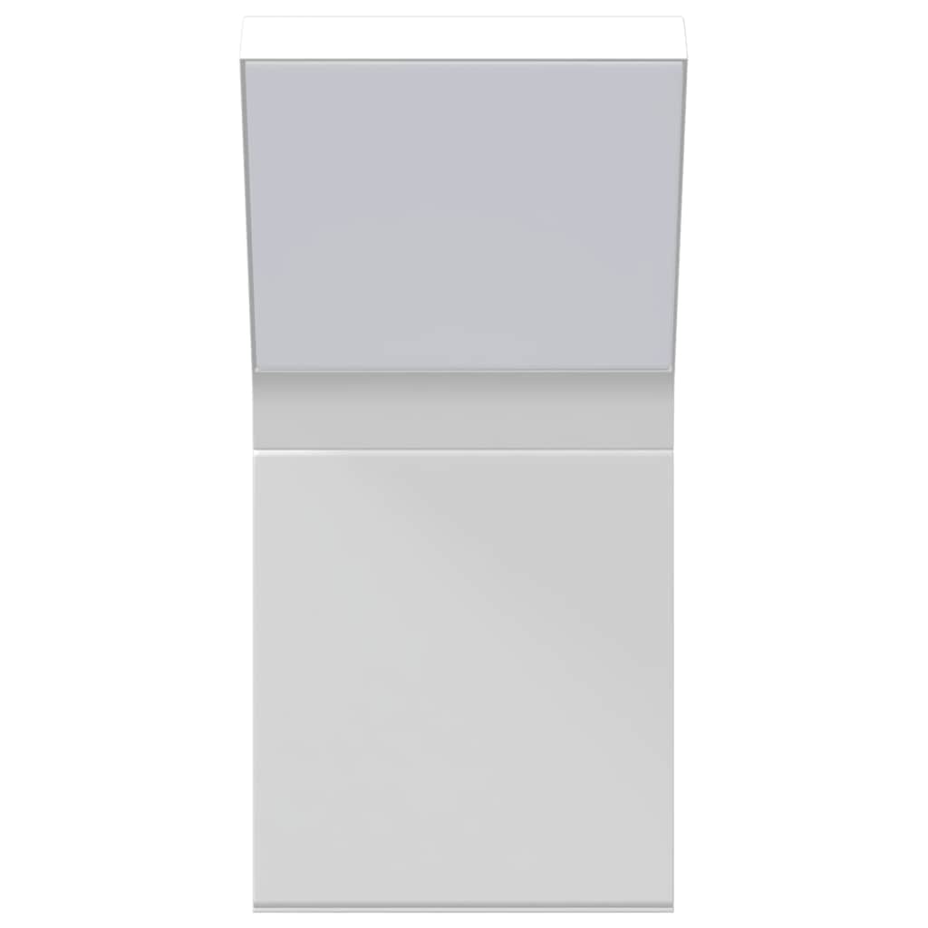 vidaXL Outdoor LED Wall Lights 2pcs White Die-cast Aluminium - 52926