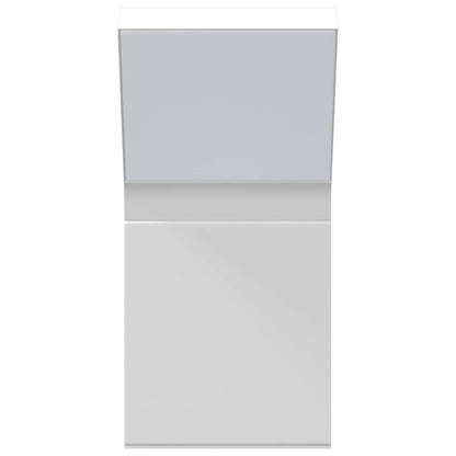 vidaXL Outdoor LED Wall Lights 2pcs White Die-cast Aluminium - 52926