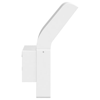vidaXL Outdoor LED Wall Lights 2pcs White Die-cast Aluminium - 52926