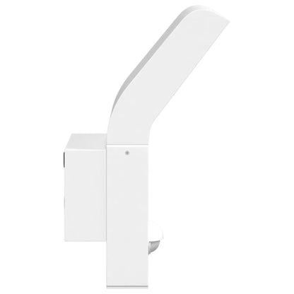 vidaXL Outdoor LED Wall Light with Sensor White Die-cast Aluminium - 52937