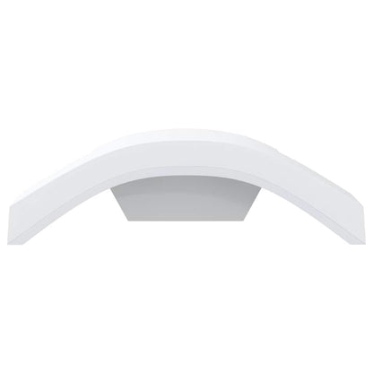vidaXL Outdoor LED Wall Lights 2pcs White Die-cast Aluminium - 52966